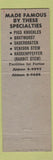 Matchbook Cover - Steuben Tavern New York City