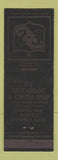 Matchbook Cover - F2 Restaurant Coffee Shop Sheffield MA WEAR