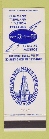 Matchbook Cover - Union and New Haven Trust CT