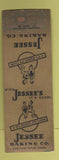 Matchbook Cover - Jessee Baking SAMPLE WORN