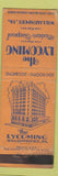 Matchbook Cover - Lycoming Hotel Williamsport PA WEAR