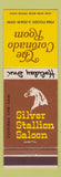Matchbook Cover - Coronado Room Silver Stallion Saloon Carlsbad NM