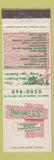 Matchbook Cover - Panorama Inn Albuquerque NM