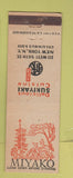 Matchbook Cover - Miyako Japanese Restaurant New York City WEAR
