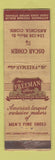 Matchbook Cover - Freeman Shoes Oscar Cohen Ansonia CT WEAR