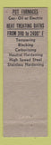 Matchbook Cover - Holden Metal Baths New Haven CT WEAR