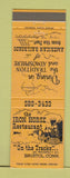 Matchbook Cover - Iron Horse Restaurant Bristol CT