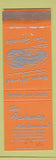 Matchbook Cover - The Fairway Restaurant Bridgeport CT ORANGE WEAR