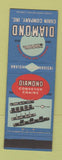 Matchbook Cover - Diamond Chain Saw Indianapolis IN