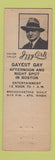 Matchbook Cover - Ort's Bar Grill girlie Boston MA WORN
