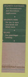 Matchbook Cover - International Graphite Electrode St Marys PA Niagara Falls NY