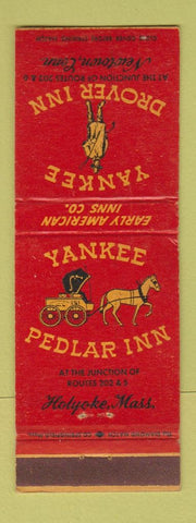 Matchbook Cover - Yankee Pedlar Drover Inn Holyoke MA Newtown CT
