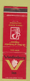 Matchbook Cover - Vandenburg Inn Santa Maria CA WEAR