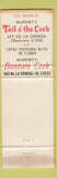 Matchbook Cover - Colonial House Oxnard CA rooster