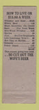 Matchbook Cover - Blue Ridge Restaurant Front Royal VA low phone #