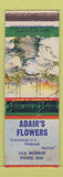 Matchbook Cover - Adair's Flowers WEAR