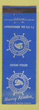 Matchbook Cover - Marine Grill Aurora IL Harry Kontos WEAR