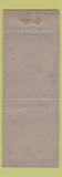 Matchbook Cover - Hotel Southern Frankfort KY WEAR
