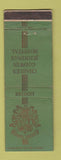 Matchbook Cover - Charles Godwin Jennings Hospital Detroit MI WEAR