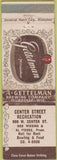 Matchbook Cover - Gettelman beer Center Street Recreation Bowling WEAR
