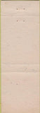 Matchbook Cover - Tubby's Short Order Bourbon IN hillbilly