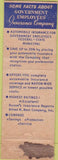Matchbook Cover - US Government Insurance Washington DC