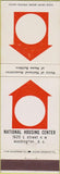 Matchbook Cover - National Housing Center Washington DC
