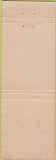 Matchbook Cover - Toledo Turnpike Motel Maumee OH