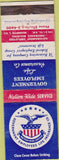 Matchbook Cover - US Government Insurance Washington DC