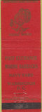 Matchbook Cover - Post Exchange Marine Barracks Washington DC