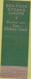 Matchbook Cover - Olmstead Restaurant Washington DC WEAR