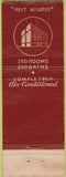 Matchbook Cover - Sheraton Hotel Washington DC WEAR