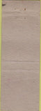 Matchbook Cover - Hotel Burlington Washington DC WORN