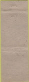 Matchbook Cover - Cedar In the Wind NO TOWN DC? Baltimore?