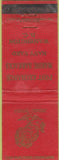 Matchbook Cover - Post Exchange Marine Barracks Washington DC