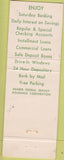 Matchbook Cover - Tampa Bay Bank FL WEAR