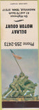Matchbook Cover - Delray Motor Court Nashville TN