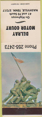 Matchbook Cover - Delray Motor Court Nashville TN