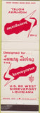 Matchbook Cover - The Shreveporter Shreveport LA