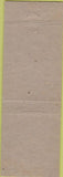 Matchbook Cover - Woodstock Hotel New York City