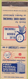 Matchbook Cover - First Federal Savings Loan St Petersburg FL