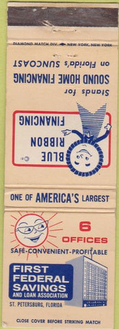 Matchbook Cover - First Federal Savings Loan St Petersburg FL