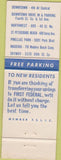 Matchbook Cover - First Federal Savings Loan St Petersburg FL