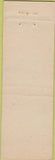 Matchbook Cover - Le Coq Rouge New York City rooster WORN