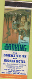 Matchbook Cover - Edgewater Inn Tofte MN hunting pals
