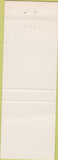 Matchbook Cover - Thatcher Hotel Houma LA blue