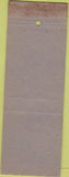 Matchbook Cover - Capitol Hotel Richmond VA