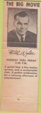 Matchbook Cover - Miami TV WLBW Bill Wyler