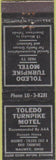 Matchbook Cover - Toledo Turnpike Motel Maumee OH