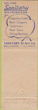 Matchbook Cover - Sanitary Scale Co Belvidere IL